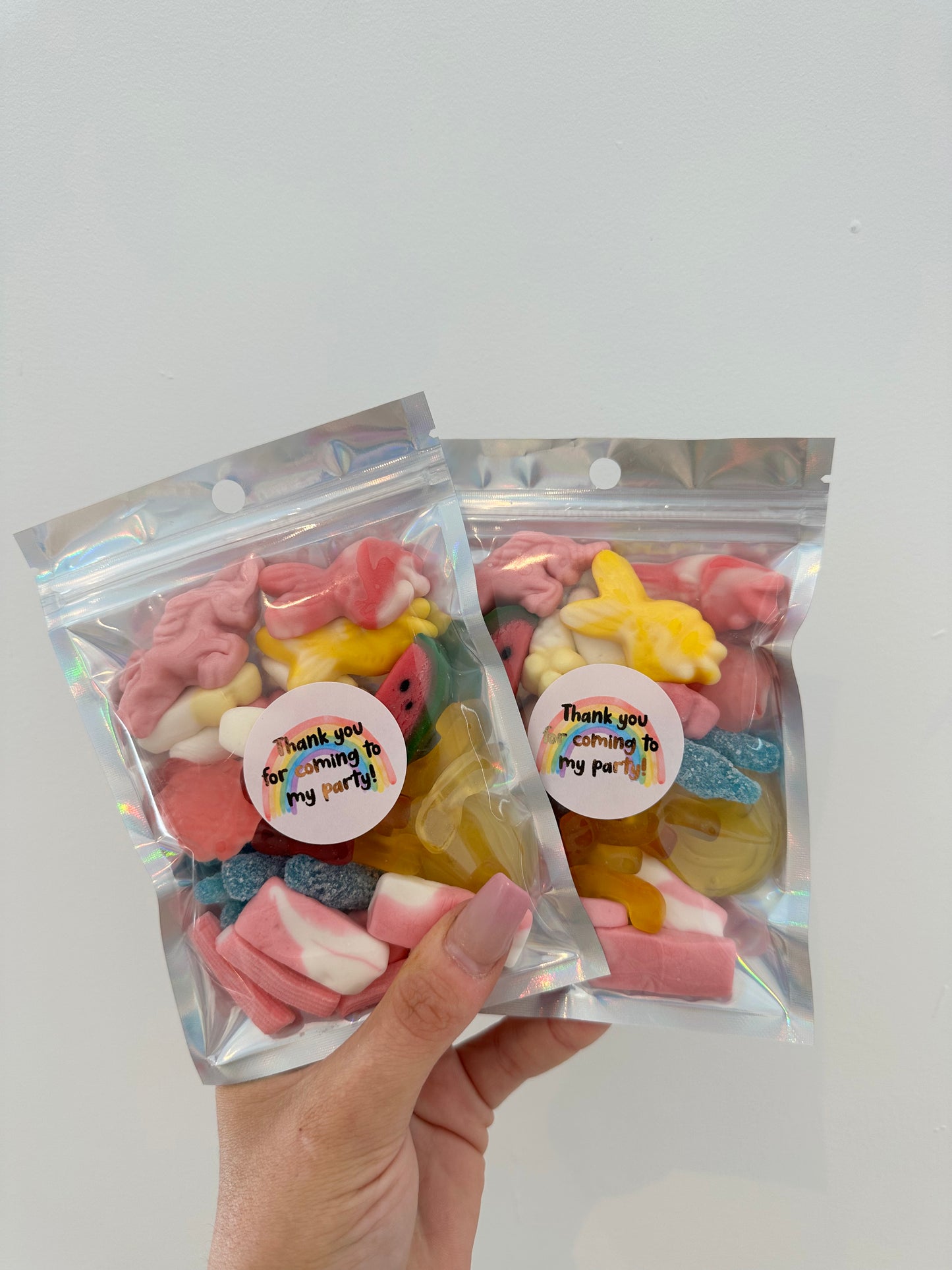 Rainbow Themed Party Favours