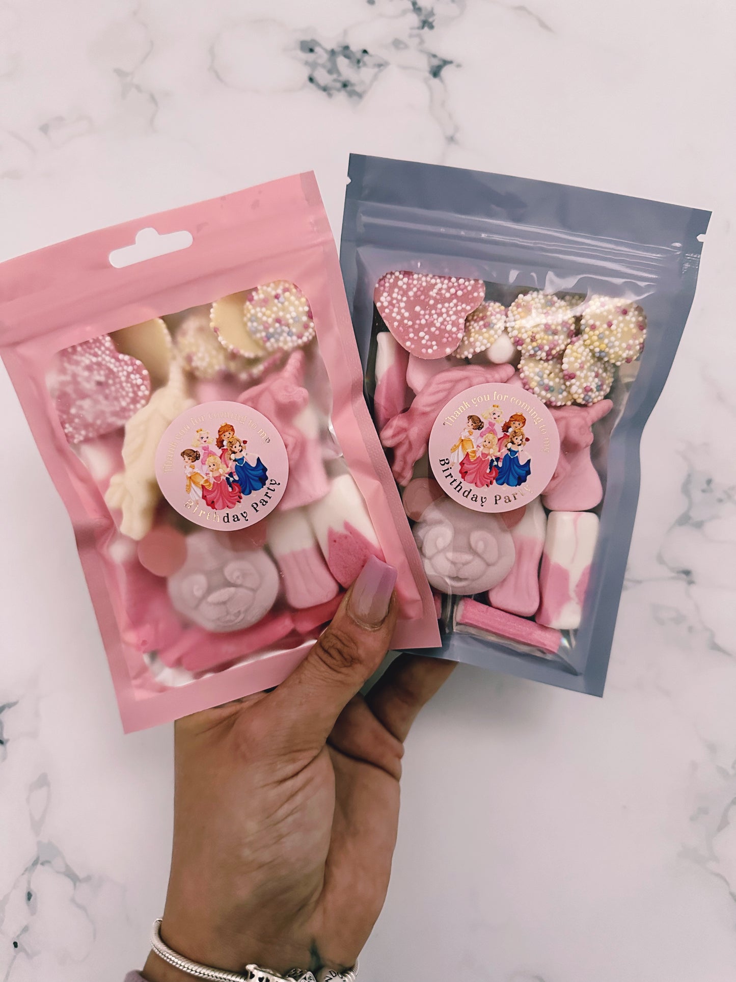 Princess Pouch Party Favours