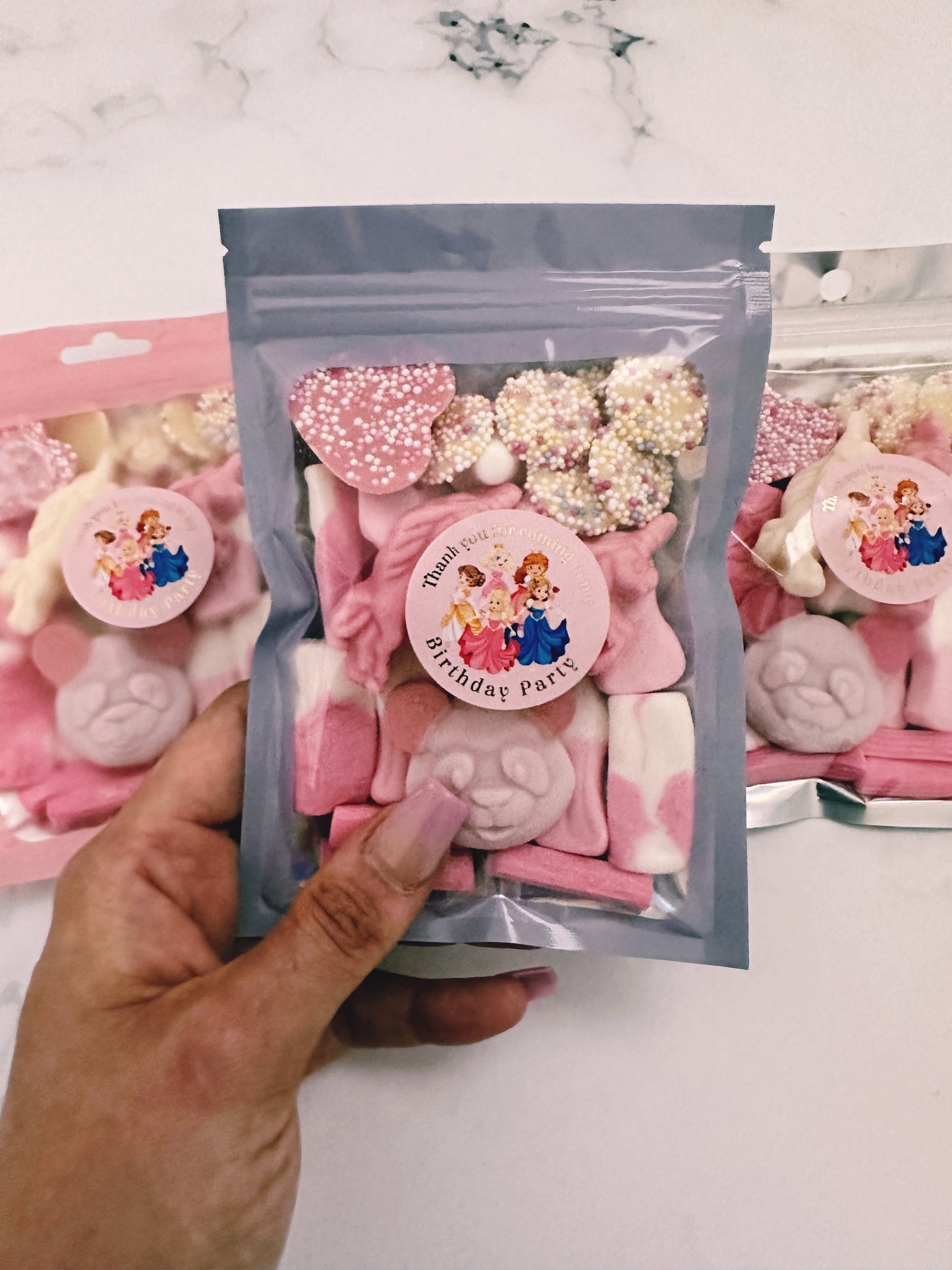 Princess Pouch Party Favours