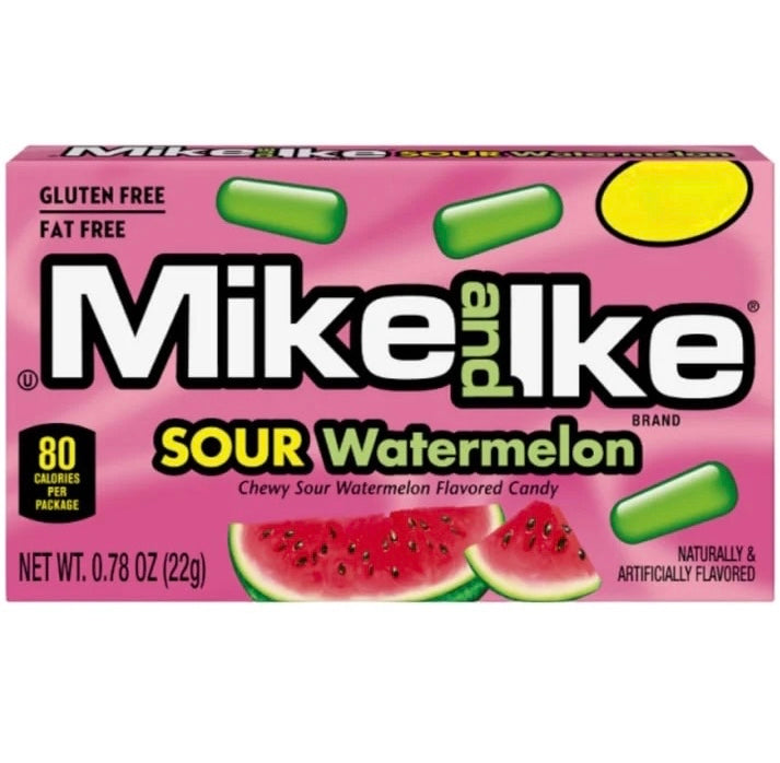 Mike and Ike Sour Watermelon (22g)