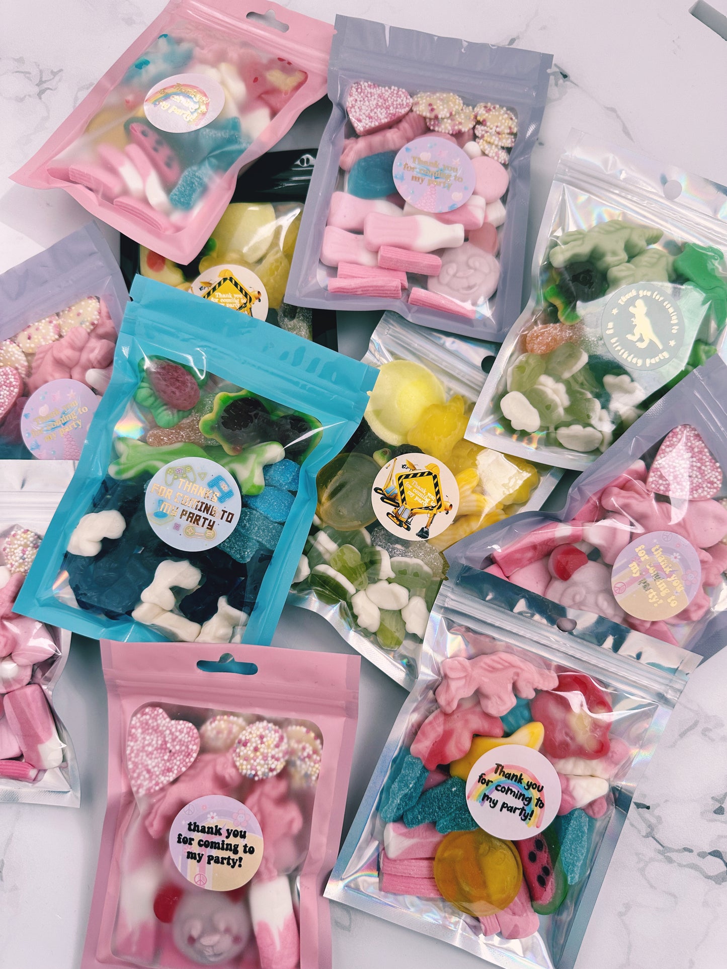 Mermaid Themed Party Favours