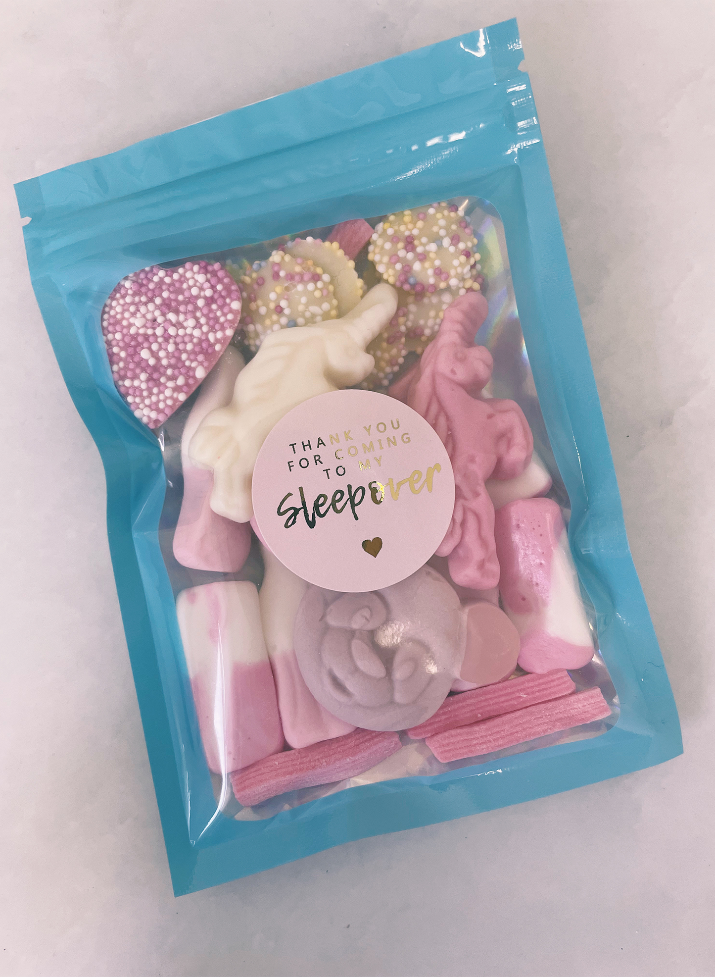 Girls Sleepover Party Favours Sweet Pouch