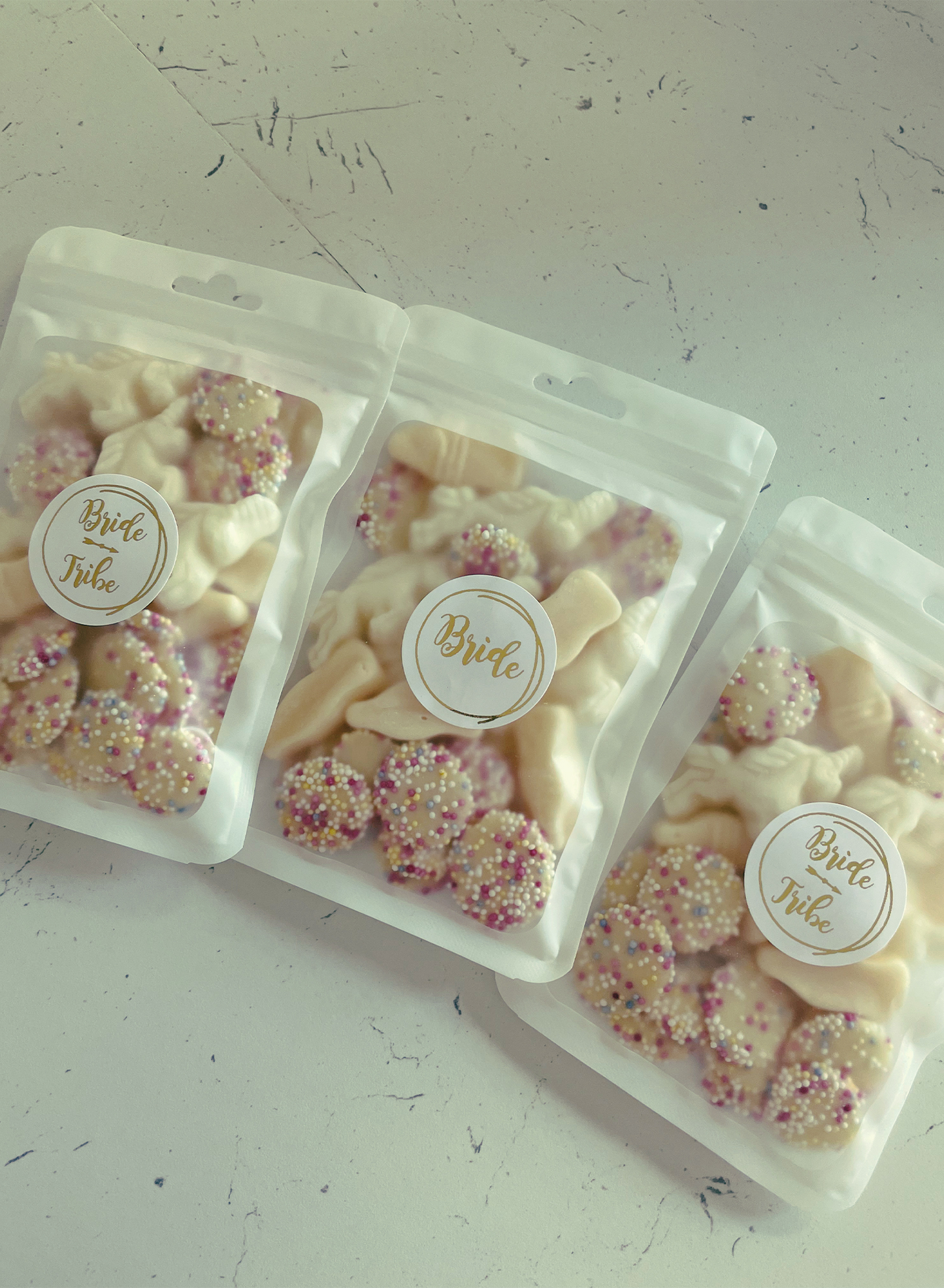 White Bride Tribe Hen Party Favours Pouch